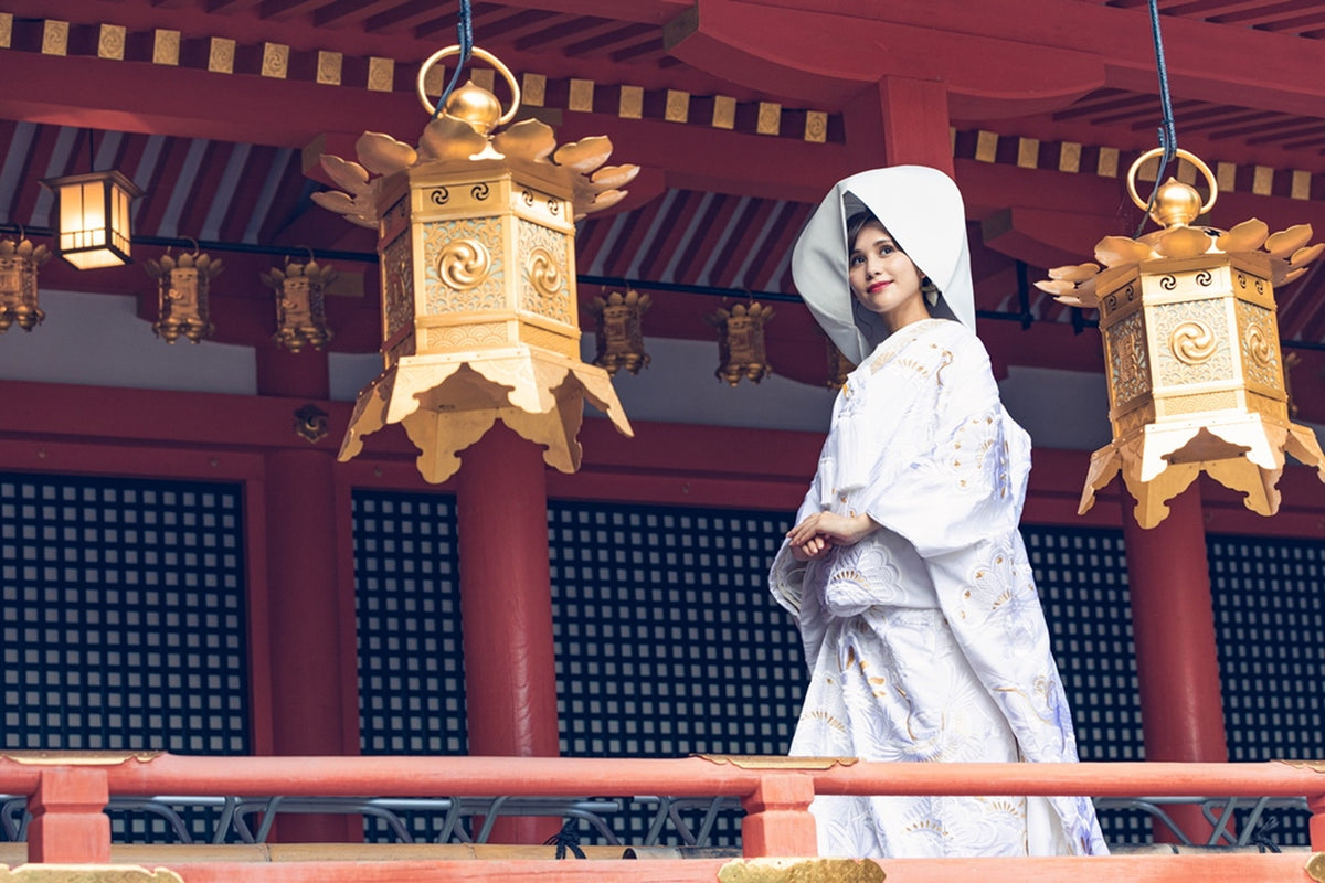 本殿外廊(挙式後撮影)