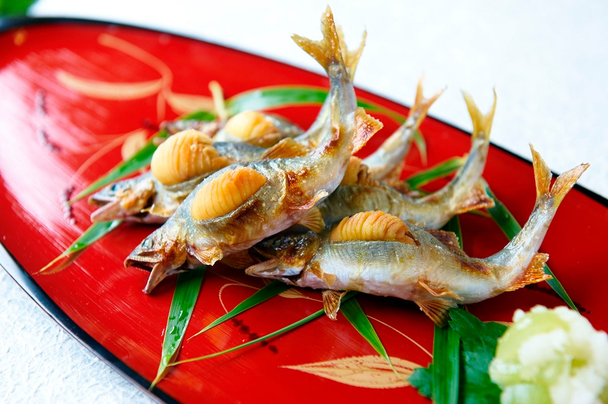 お料理イメージ 焼物(8月鮎の塩焼き)