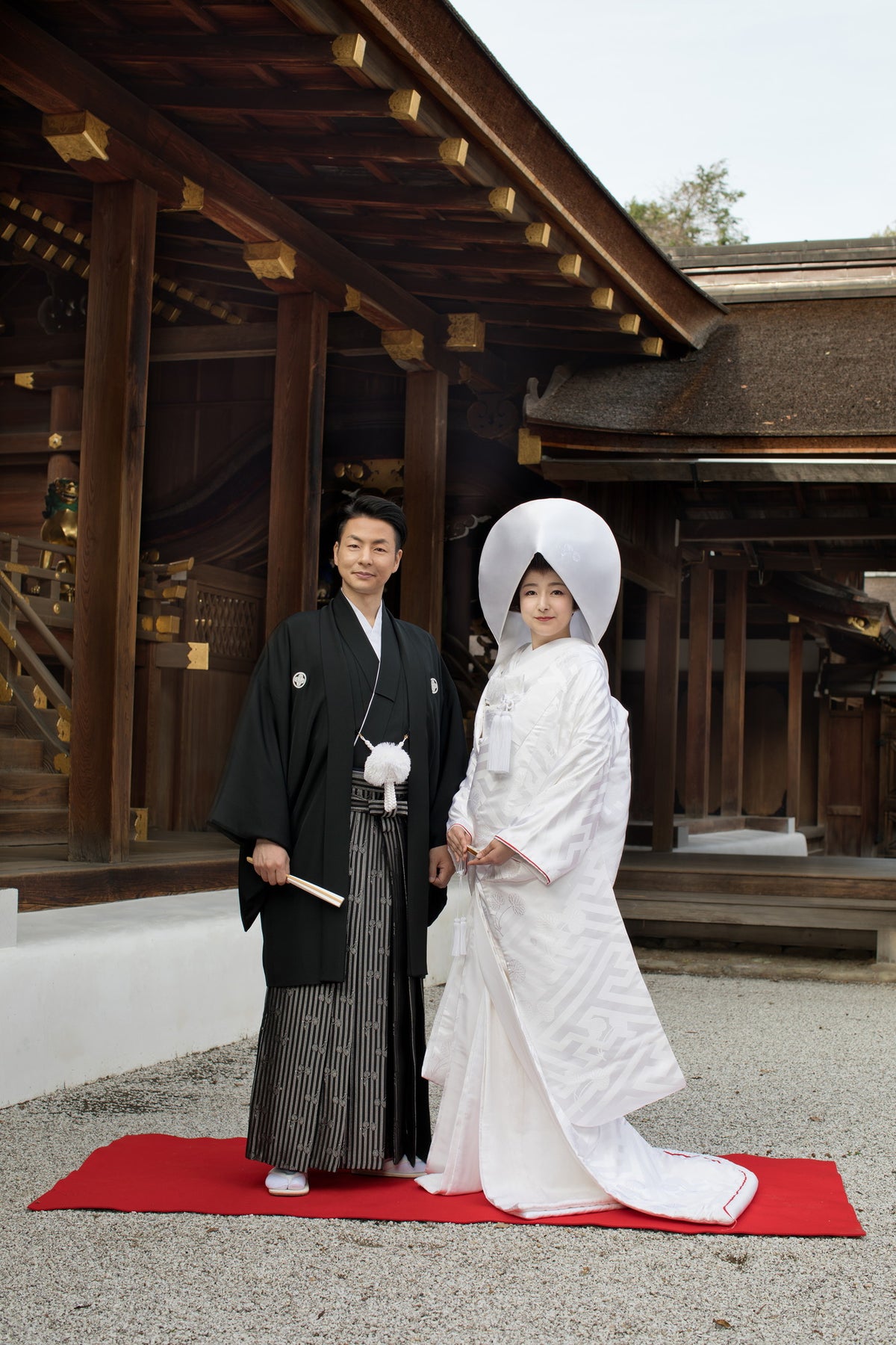 上賀茂神社本殿式 型物 新郎新婦様1