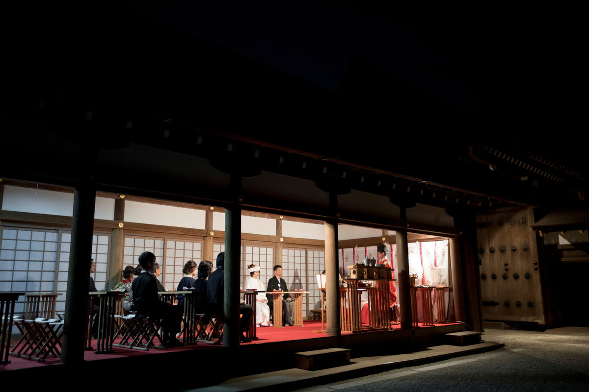 　上賀茂神社本殿式　宵の結　より特別感が増す空間に