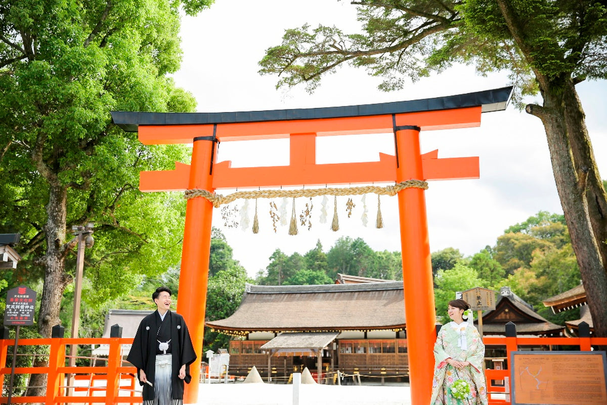 京都　上賀茂神社　リアルウェディング 609