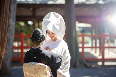  挙式前に気持ちを整えます