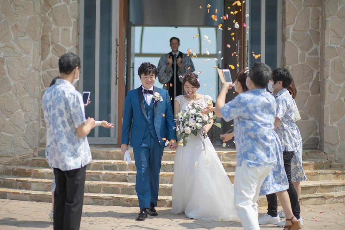 沖縄　 アクアルーチェ・チャペル リアルウェディング 1448748　3月19日 11:00式