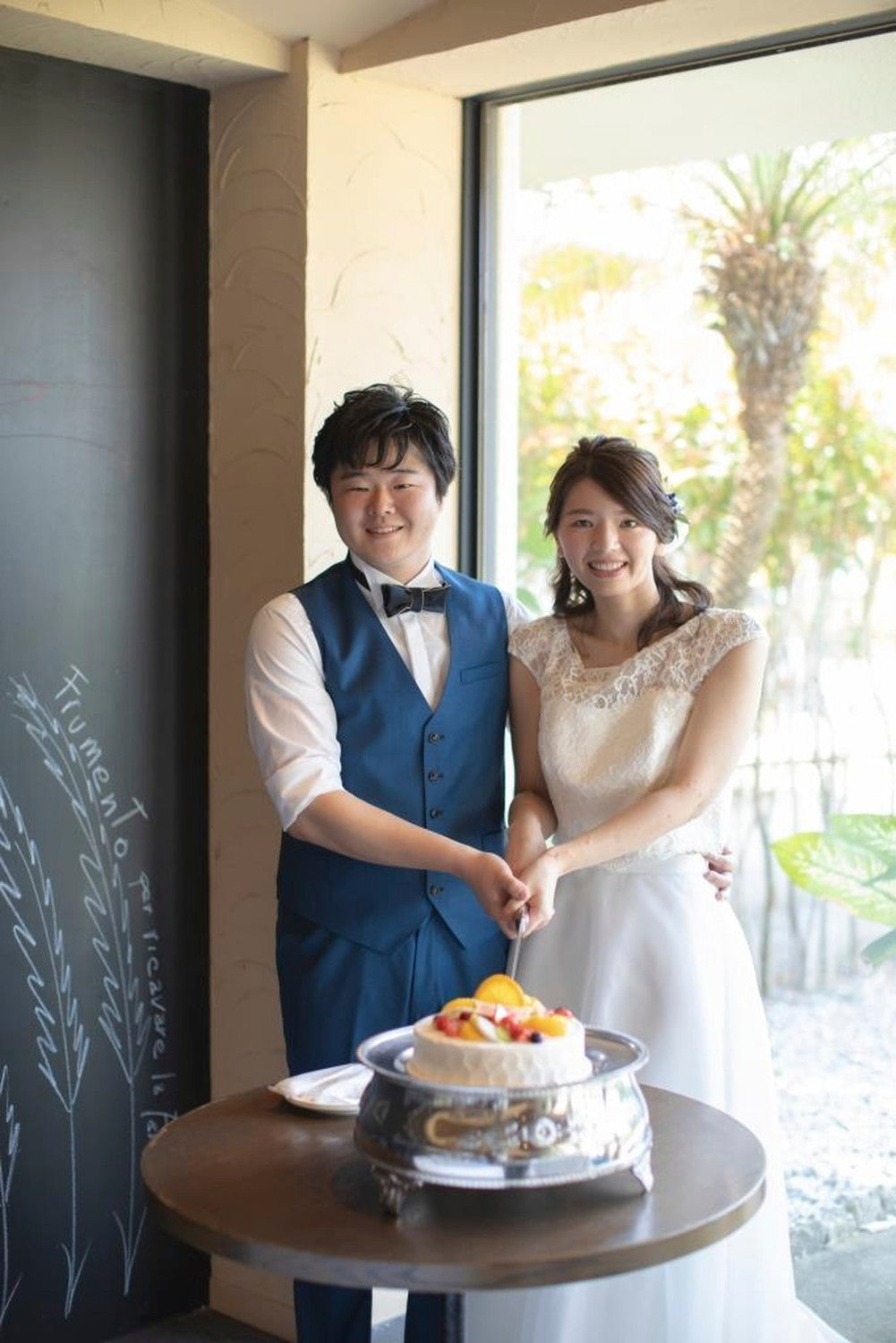 沖縄　 アクアルーチェ・チャペル リアルウェディング 1448748　3月19日 11:00式