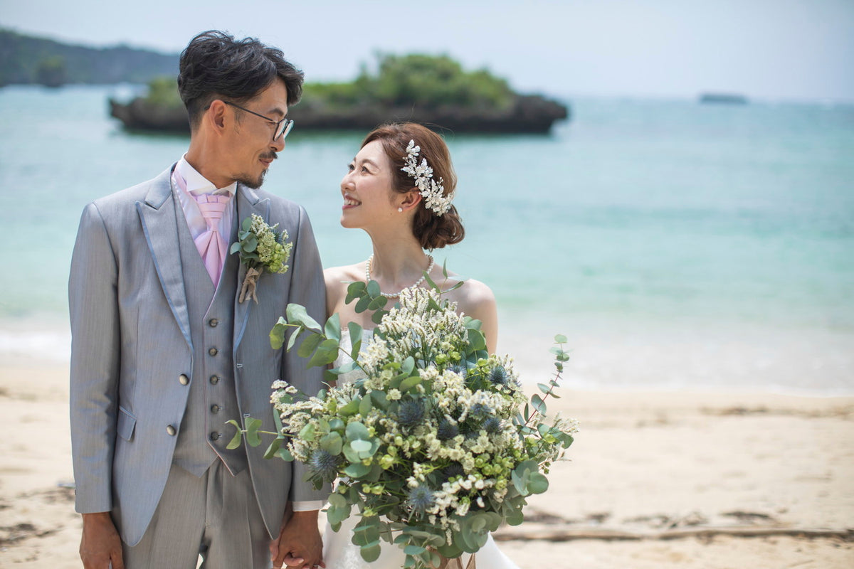 沖縄　 アクアルーチェ・チャペル リアルウェディング 1457103　6月20日 12:30式