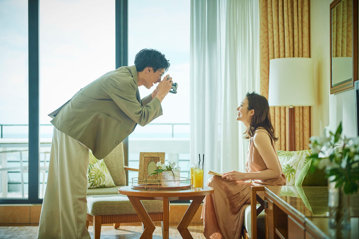 非日常感溢れるホテルでゆったりとした滞在が楽しめます。
