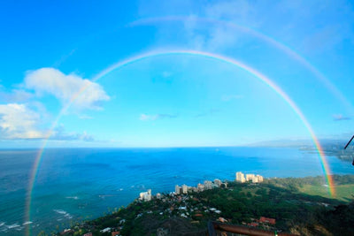 ハワイで虹を見たら、また戻ってこられるサイン！
