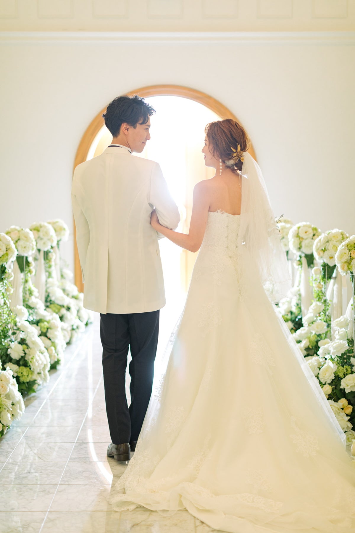 天気が良ければ集合写真はお外で♪